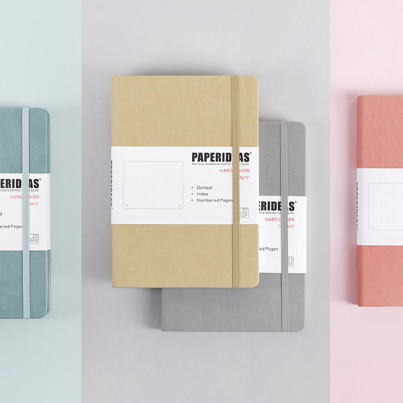 The Everyday Journal | A5 Strapped Notepad with Leather Cover