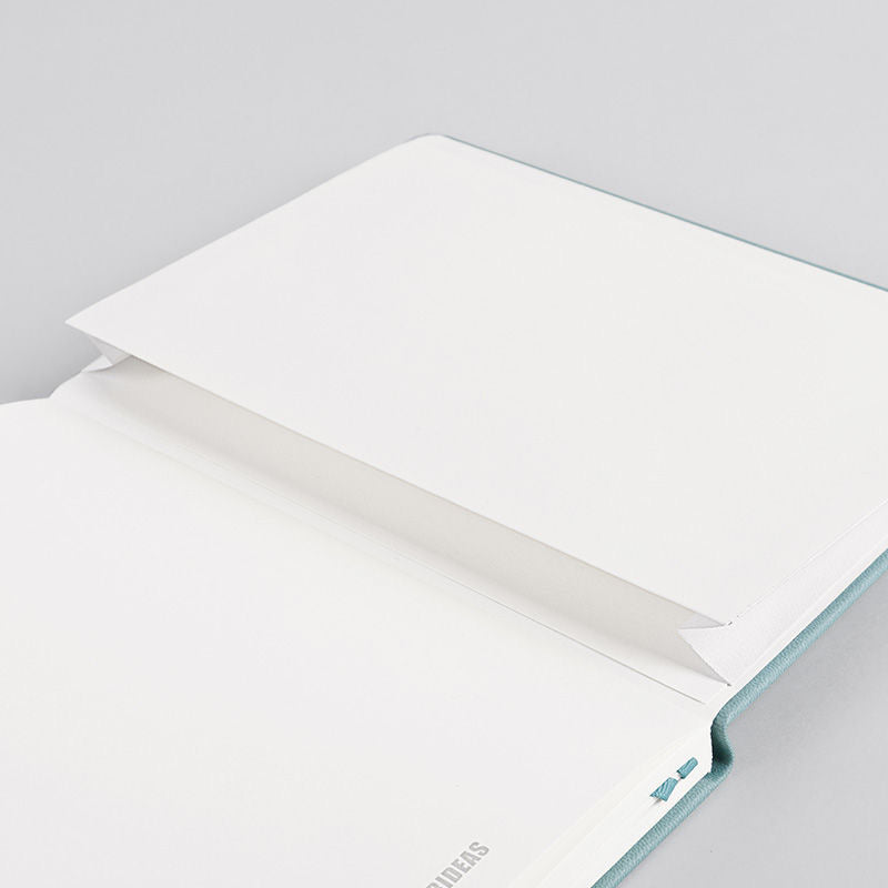 The Everyday Journal | A5 Strapped Notepad with Leather Cover