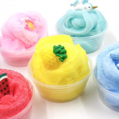 Silk Mud Slime for Stress Relief - Colorful Mud
