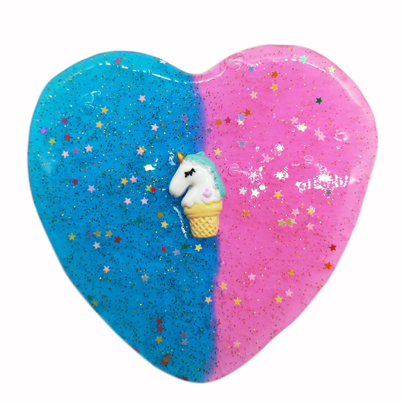 Unicorn Crystal Slime with Gradient Colors - 60ml