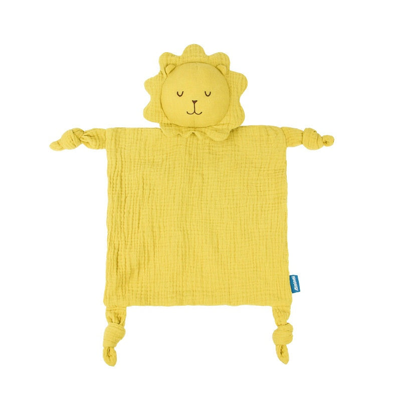 Baby Comfort Towel – Soft PP Cotton Security Blanket for Newborns in 5 Animal Designs