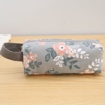 Canvas Pencil Case | Portable Zipper Pouch for Students, Artists & Professionals