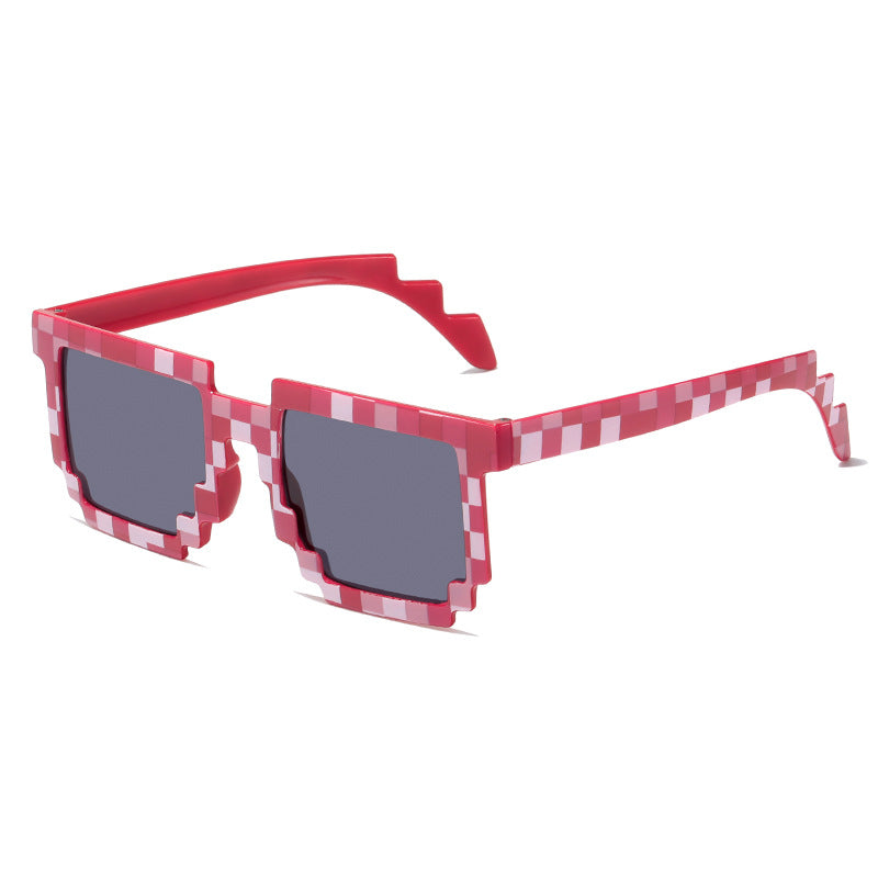 Building Blocks Mosaic Sunglasses – Fun UV Protection for Kids & Teens