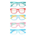CHEERS DEVICES Blue Light Glasses for Kids Boys Girls Teens - 5 Pack Computer Glasses with Unbreakable Frame and Anti-Glare - blue light glasses for teen girls lentes de sol para niños (Age 3-8)