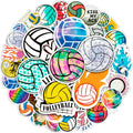 Volleyball Stickers 150-Pack – Waterproof Vinyl Sports Stickers for Kids & Teams