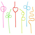 24 Crazy Straws Colorful Silly Straws Curly Straws for Kids Reusable Silly Straws for Kids Twisty StrawsCurly StrawsCrazy Straws for Kids