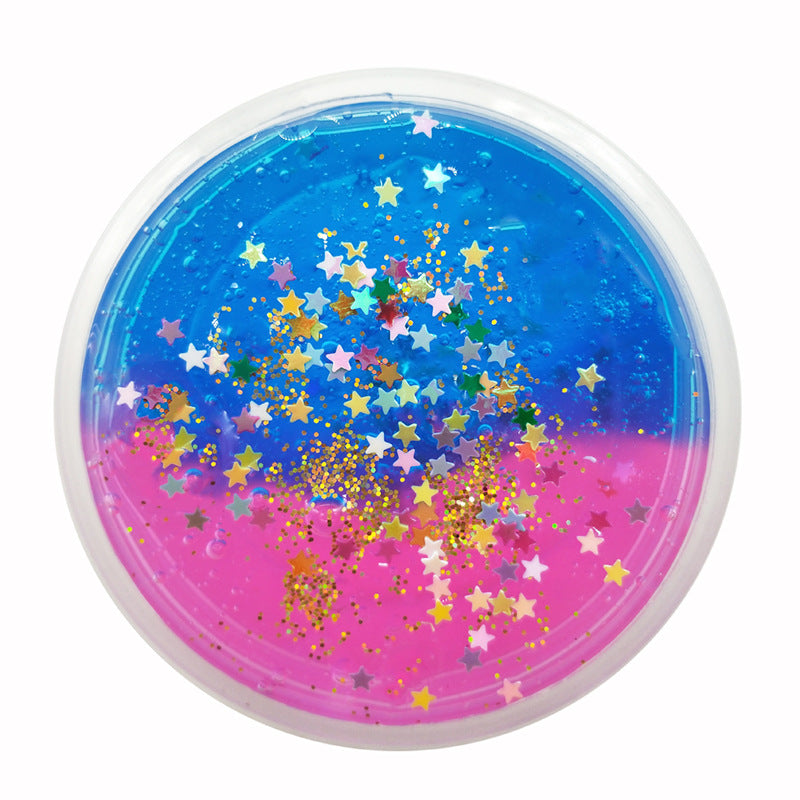 Unicorn Crystal Slime with Gradient Colors - 60ml