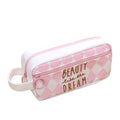 Fresh Canvas Pencil Case |  Pattern Zipper Pouch for Students & Everyday Use