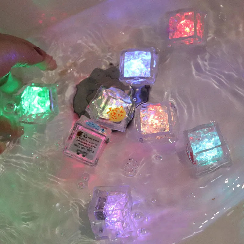 Glowing Bath Toys – Waterproof Light-Up Magic Ice Cubes for Kids
