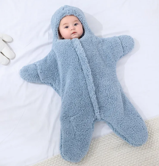 Star Baby Cuddling Quilt