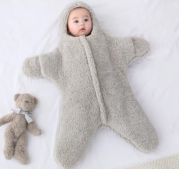 Star Baby Cuddling Quilt
