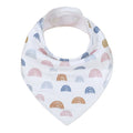 Baby Handkerchief Bib – Soft Cotton Drool Bib for Newborns in 8 Colors