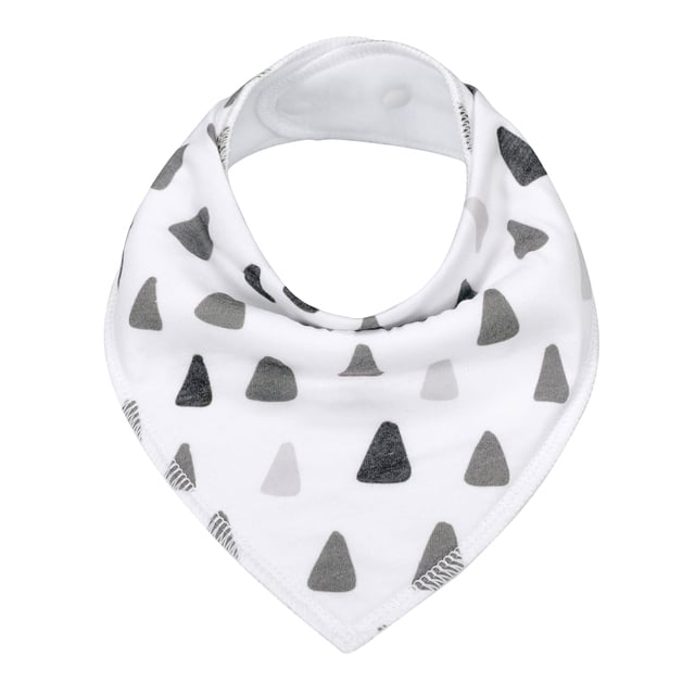 Baby Handkerchief Bib – Soft Cotton Drool Bib for Newborns in 8 Colors