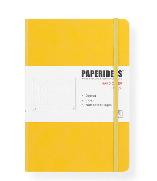 The Everyday Journal | A5 Strapped Notepad with Leather Cover
