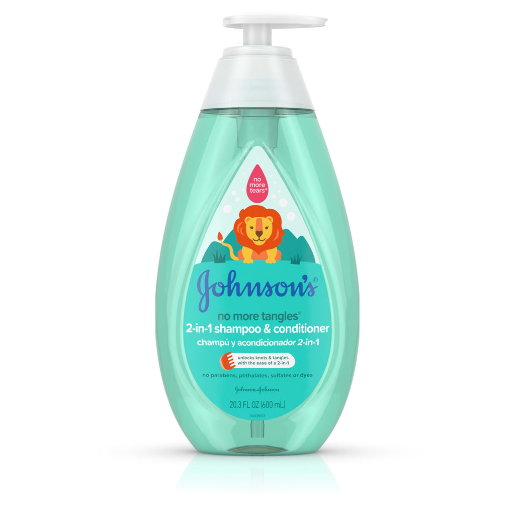 Johnson's Kids No More Tangles 2-in-1 Detangling Shampoo & Conditioner