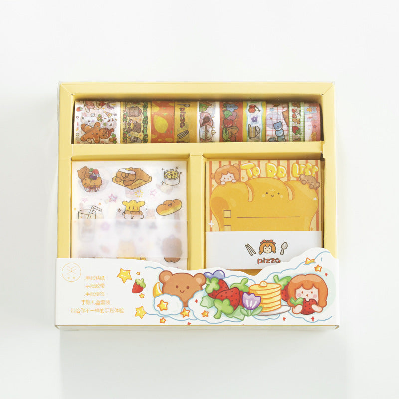 Fruity Fairytale Stationery Notebook Set | Rainbow Party & Cloud Cheese Designs
