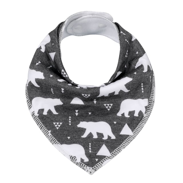 Baby Handkerchief Bib – Soft Cotton Drool Bib for Newborns in 8 Colors
