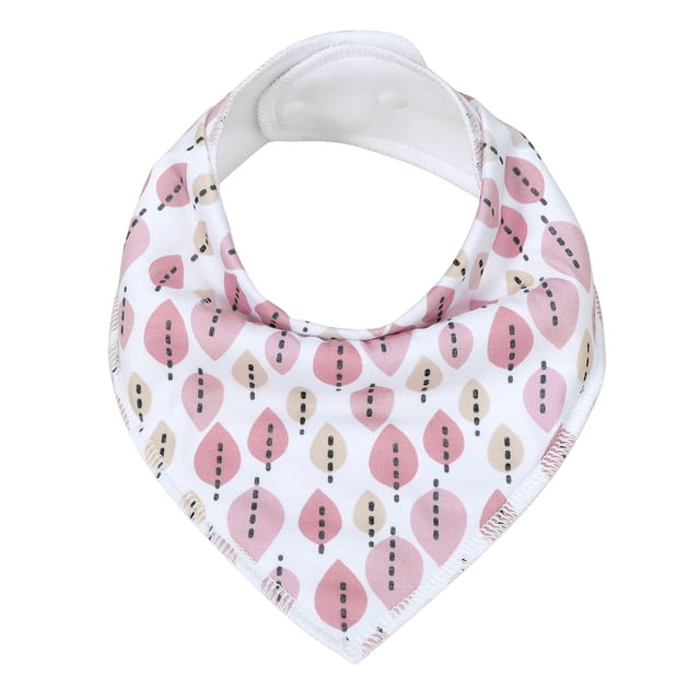 Baby Handkerchief Bib – Soft Cotton Drool Bib for Newborns in 8 Colors