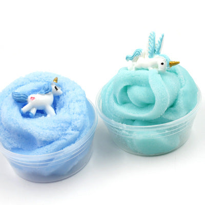 Silk Mud Slime for Stress Relief - Colorful Mud