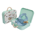 Baby Silicone & Bamboo Elephant Tableware Gift Set – Newborn Mealtime Essentials
