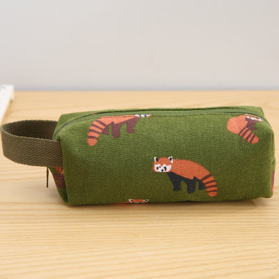 Canvas Pencil Case | Portable Zipper Pouch for Students, Artists & Professionals