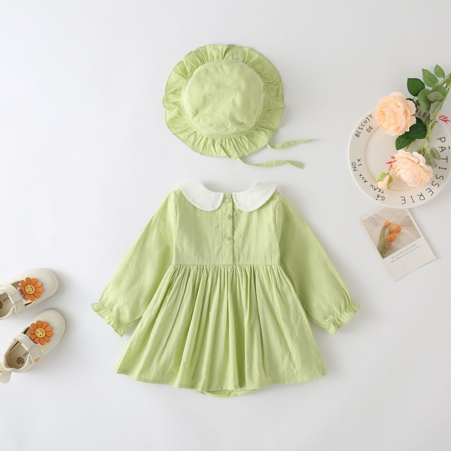 Girls' Summer Cotton Dress – Soft, Breathable & Adorable