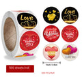 Valentine's Day Gift Wrapping Stickers and Love Labels