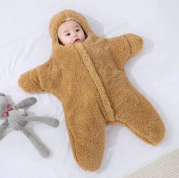 Star Baby Cuddling Quilt
