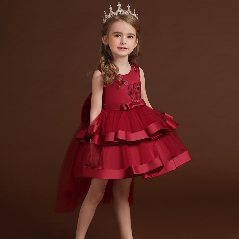 Girls' Puffy Mesh Skirt