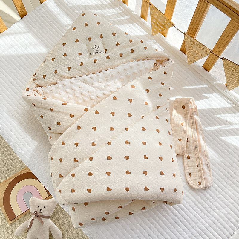 Cozy Animal Hug Quilt for Kids & Babies – Soft Crepe Cotton Blanket in Cute Designs