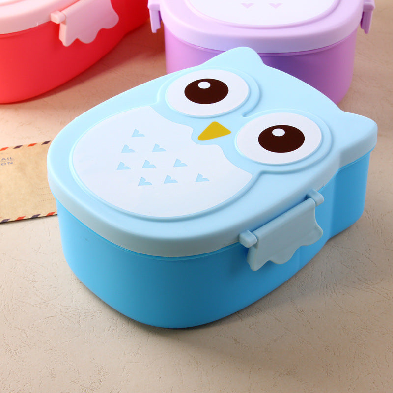 Owl Lunch Box for Kids | Cute Cartoon Bento Box 800–1000ml