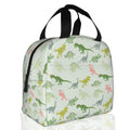 Insulated Green Dinosaur Lunch Bag | Leakproof Lunch Box for Kids, Boys & Girls