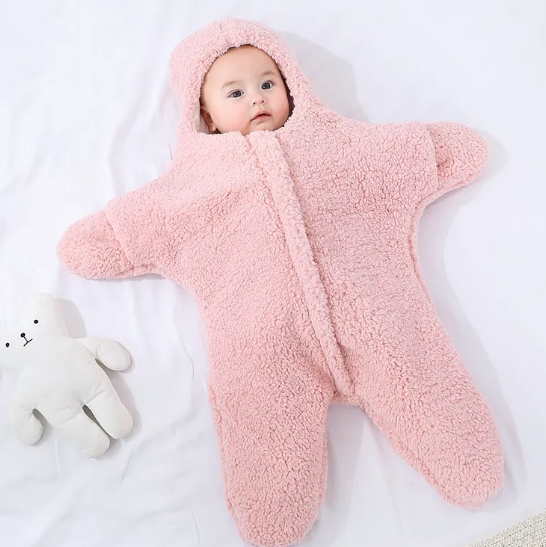 Star Baby Cuddling Quilt