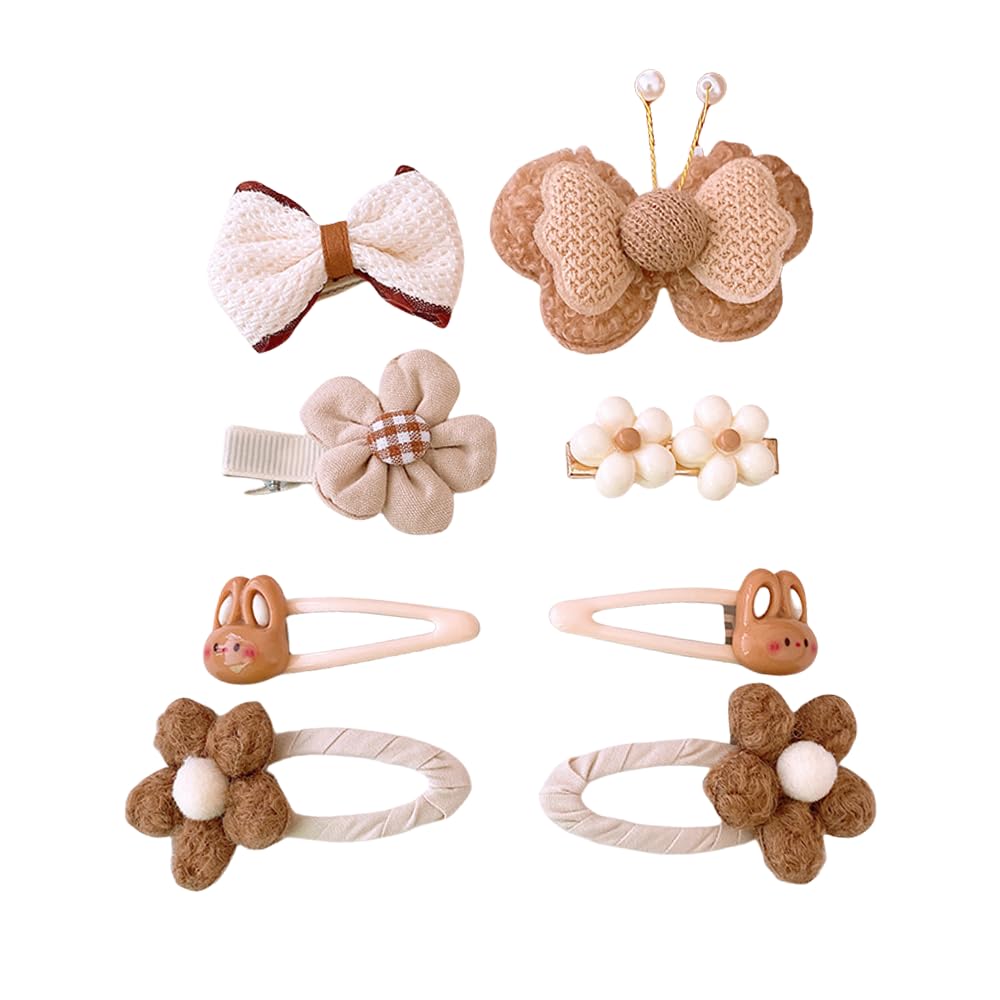 Baby Girl Hair Clips – Secure Hold for All Hair Types Including Fine & Thin Hair