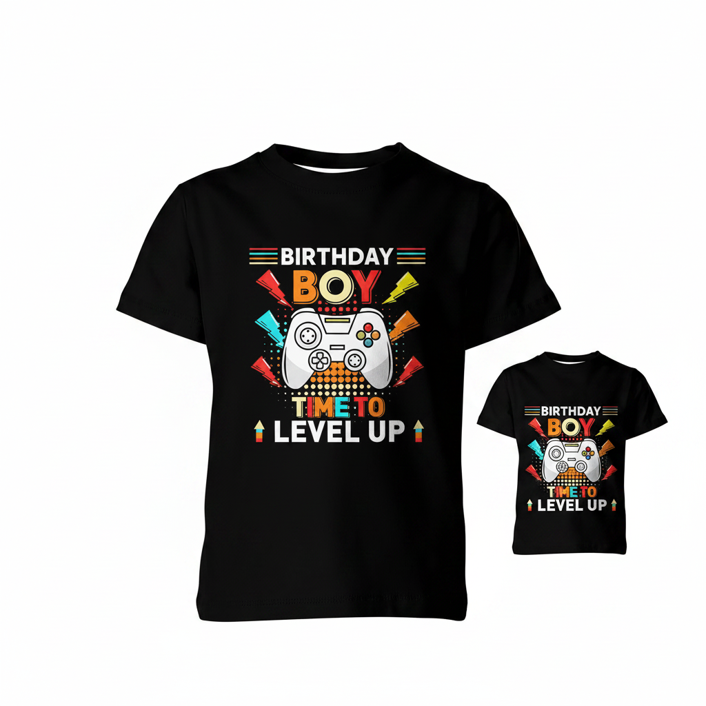 3D Graphic T-Shirt for Kids & Teens | Bold Print Tee for Boys & Girls Ages 6-16