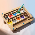 Wooden Color Classification Magnetic Counting Toy – Early Math Learning for Toddlers