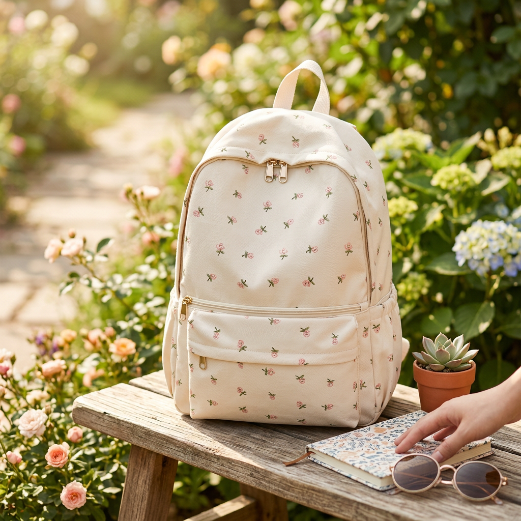 Bloom & Go Floral Backpack