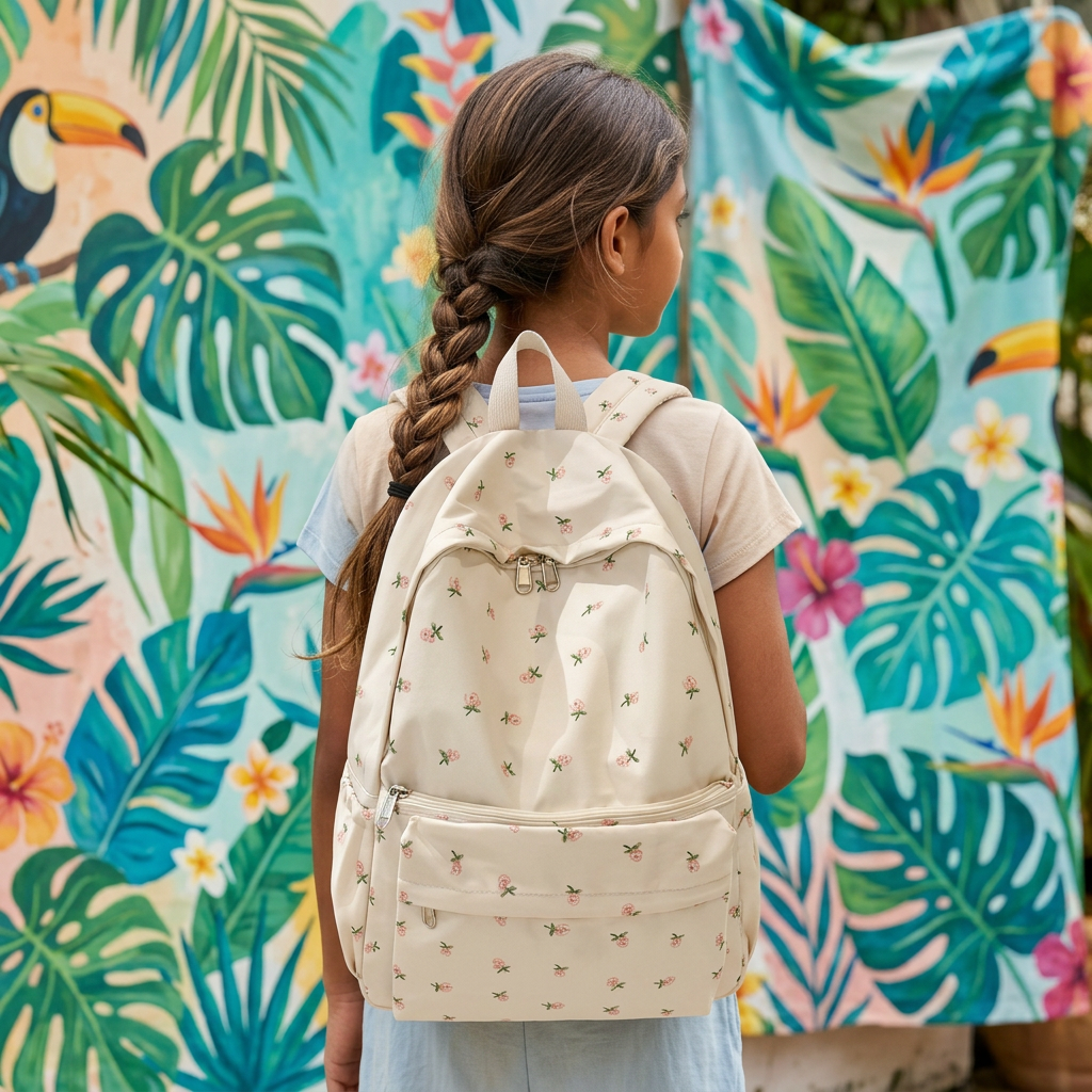Bloom & Go Floral Backpack