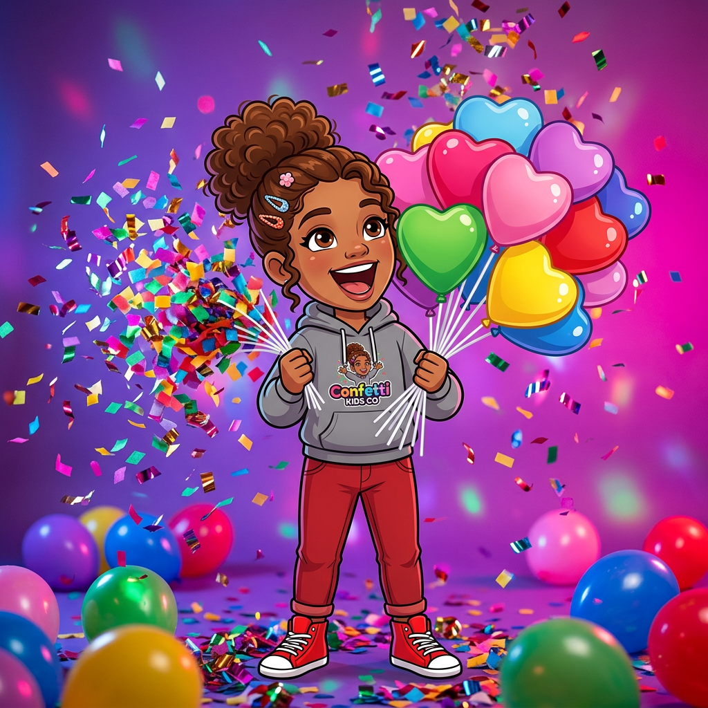 Heart-Shaped Balloons – 100-Pack Mixed Colors for Kids Valentine's Day Parties