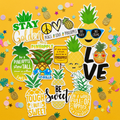 Leann Michael Pineapple Stickers Pack – Waterproof UV-Resistant Vinyl Stickers