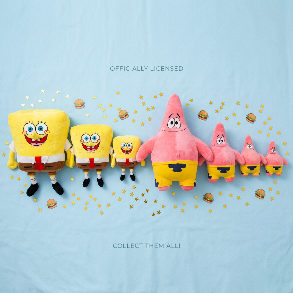 SpongeBob Plush Toy Patrick Star for Kids' Gifts