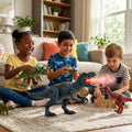 RC T-Rex Dinosaur Toy with Light, Spray & Roar