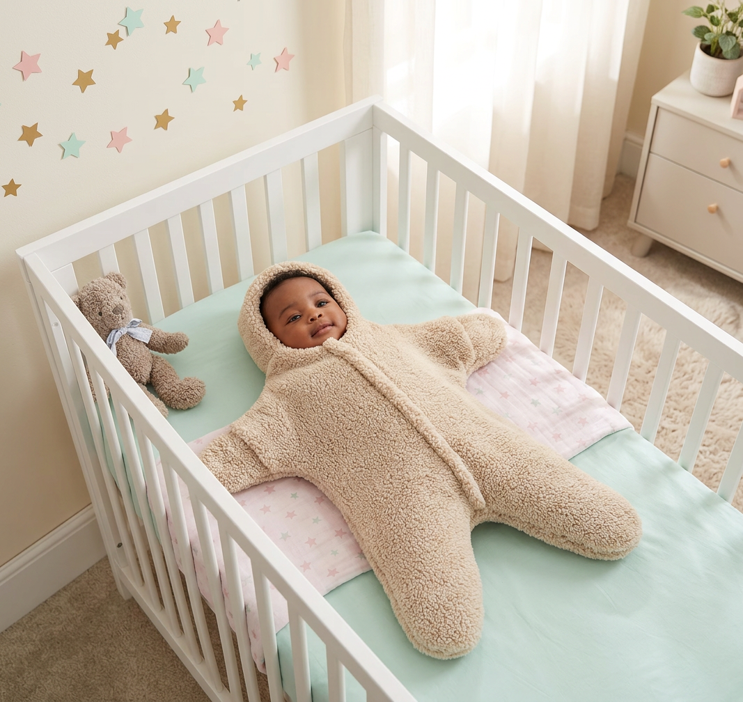 Star Baby Cuddling Quilt